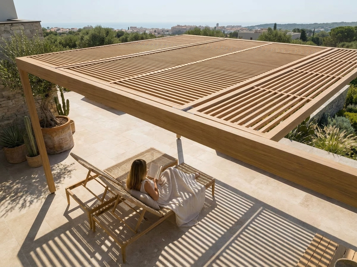 Firefly_Adjust the shadows to midday lighting with vertical shadow lines 432794